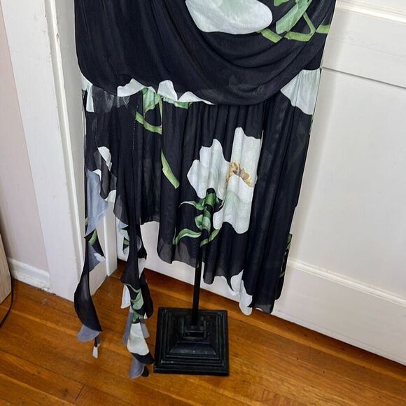 Princess Polly NEKTARIA STRAPLESS MIDI DRESS MULTI Floral Nwot Size 12 - Picture 5 of 9